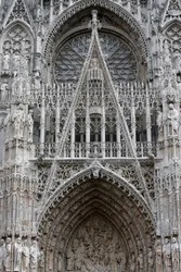 Notre-Dame Cathedral, Rouen, France (detail)